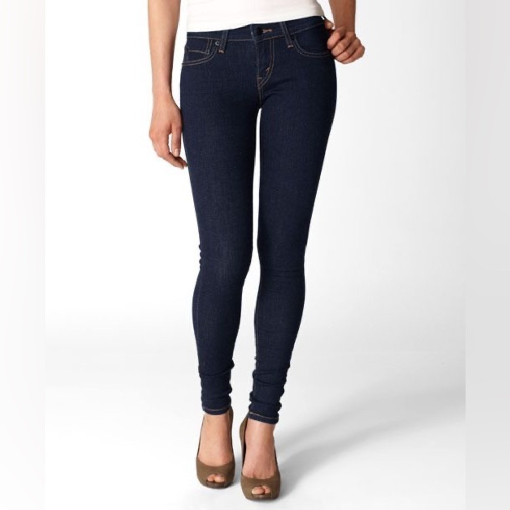 LEVI’S 535 Dark Wash Skinny Legging